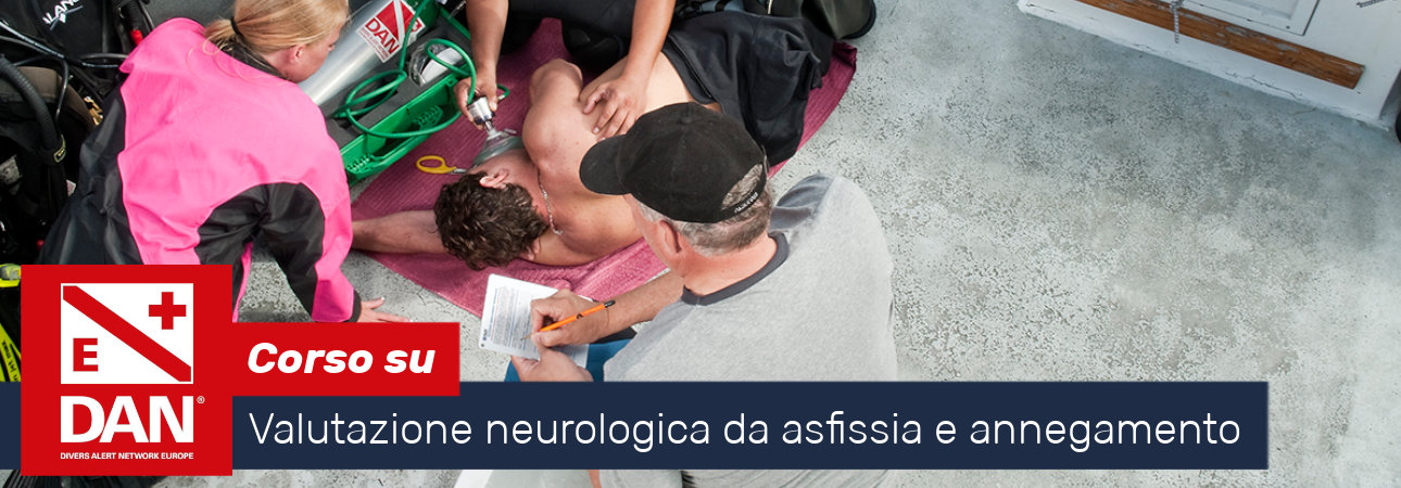 Corso DAN Valutazione Neurologica da asfissia e annegamento